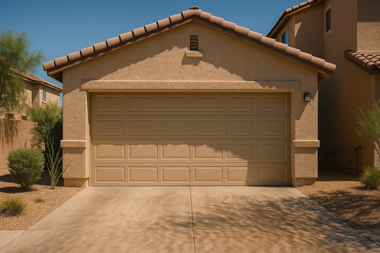 Why Your Garage Door Struggles in Las Vegas Summer Heat